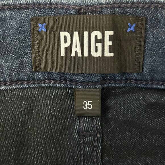 PAIGE Federal Jeans, Wash “Dasher”, Sz 35 - Picture 6 of 11
